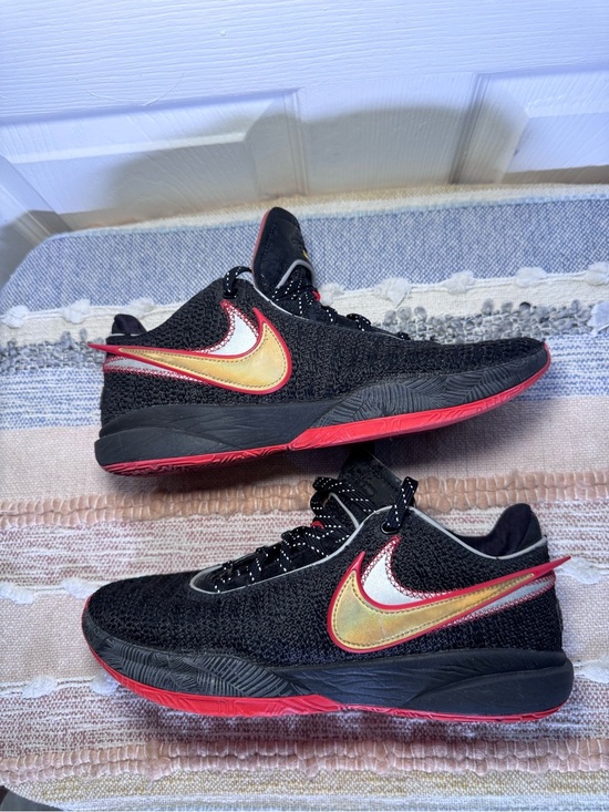 Nike Lebron 20 XX \'Miami Heat\' Black University Red Sneaker main image 10